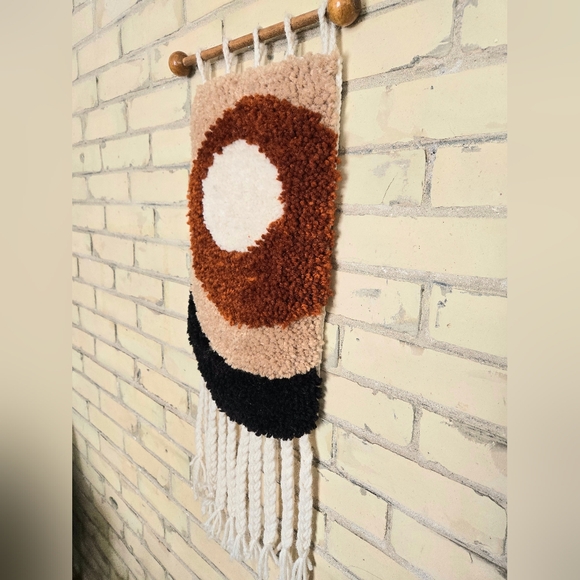 Vintage Hook Rug Wall Art - Picture 4 of 8